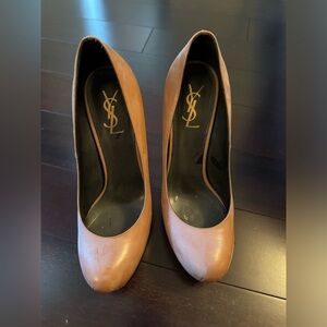 YSL size 40 taupe